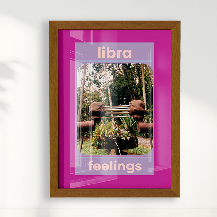 Quadro Signos - Libra por Joana Petribú