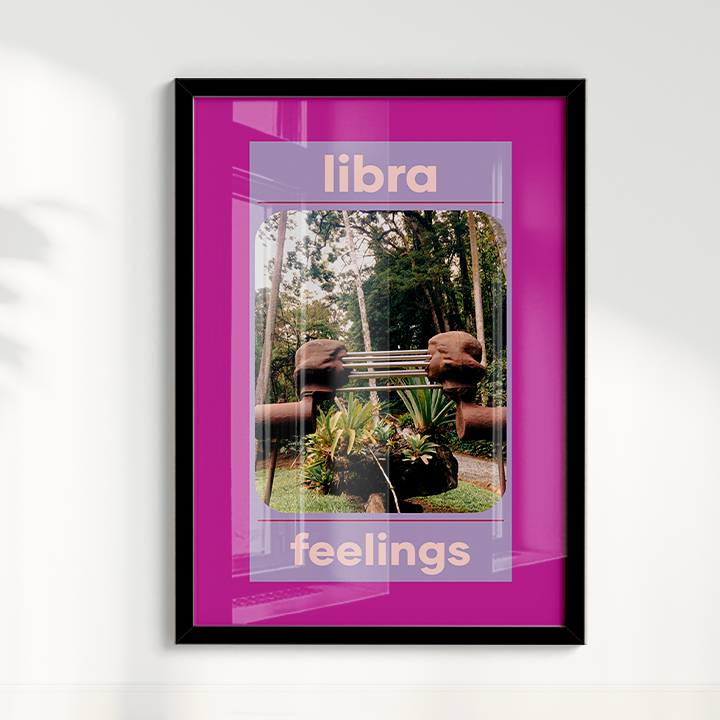 Quadro Signos - Libra por Joana Petribú