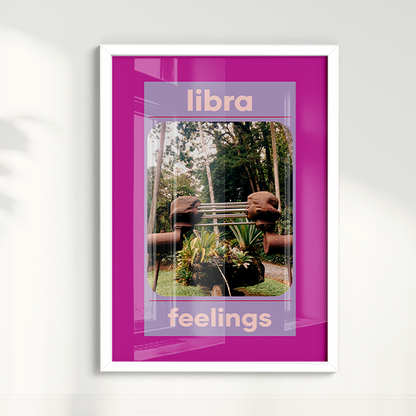Quadro Signos - Libra por Joana Petribú