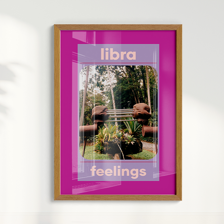 Quadro Signos - Libra por Joana Petribú