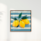 Quadro limão siciliano quadrado II