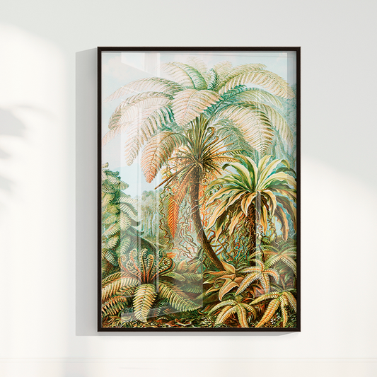 Quadro Botânico Tropical Vintage I