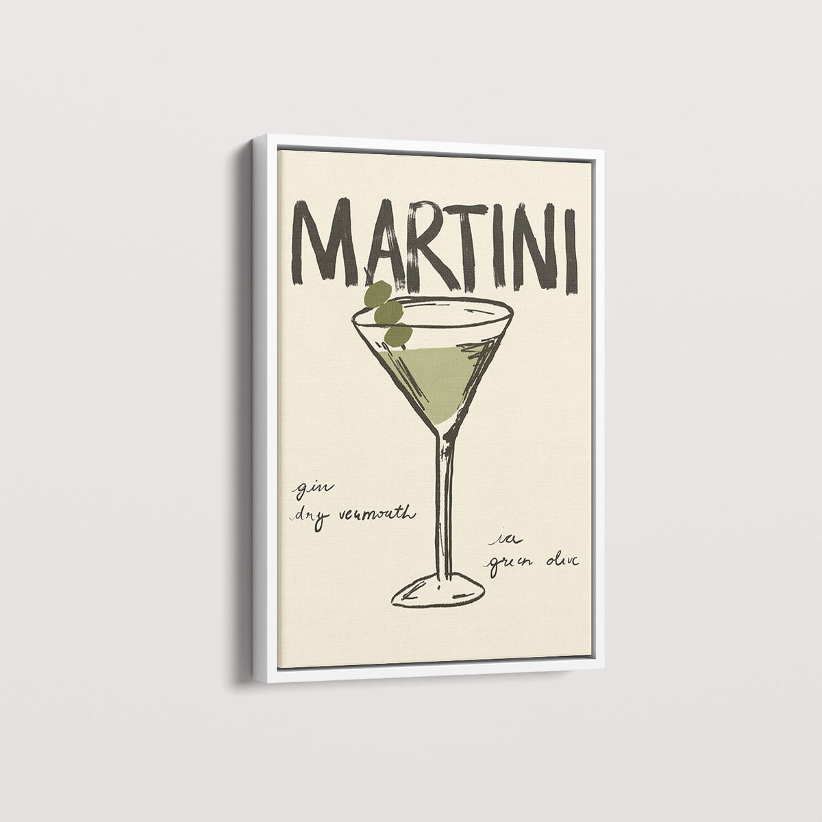 Quadro Martini por Bruna Miyuki
