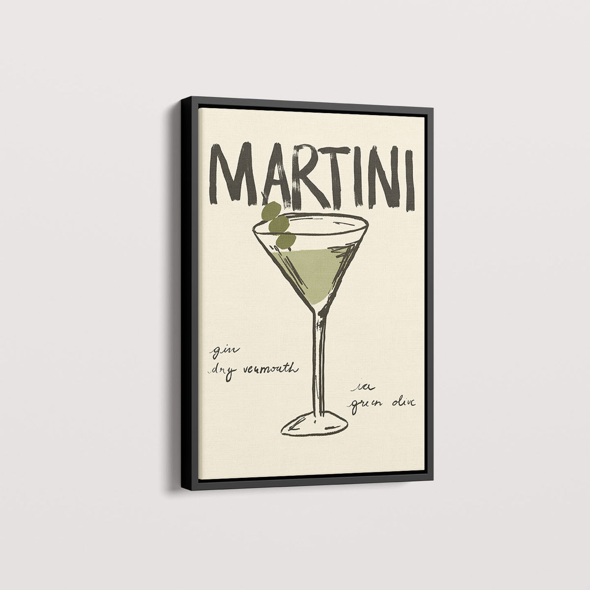 Quadro Martini por Bruna Miyuki