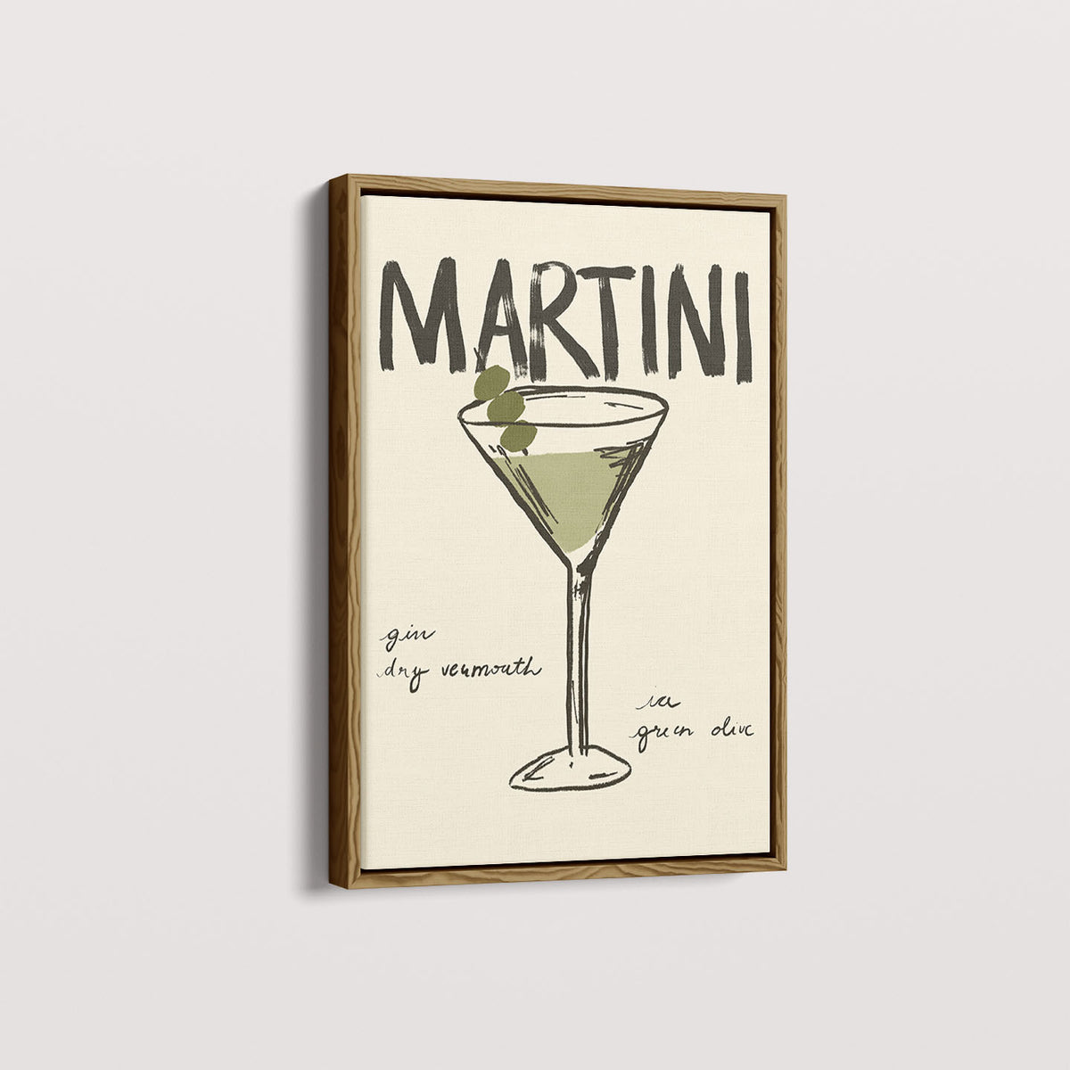 Quadro Martini por Bruna Miyuki