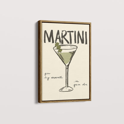 Quadro Martini por Bruna Miyuki