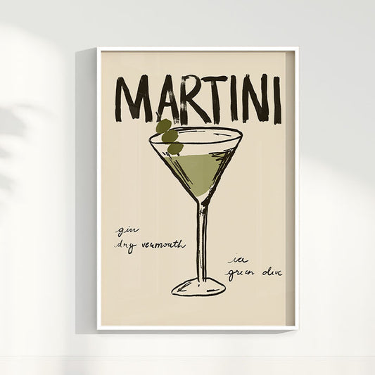 Quadro Martini por Bruna Miyuki