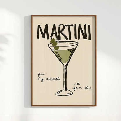 Quadro Martini por Bruna Miyuki
