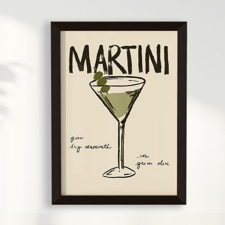 Quadro Martini por Bruna Miyuki