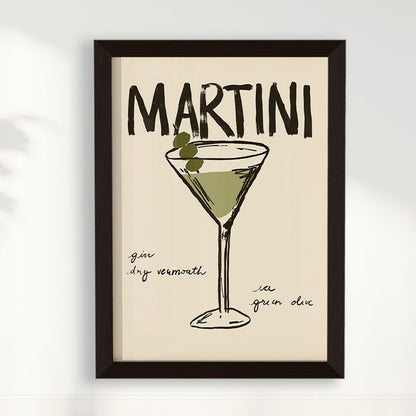Quadro Martini por Bruna Miyuki