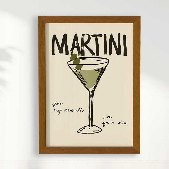 Quadro Martini por Bruna Miyuki