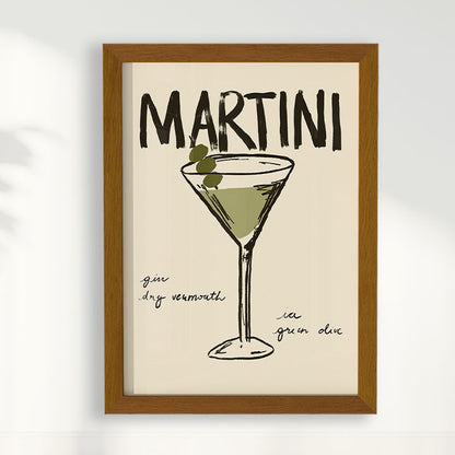 Quadro Martini por Bruna Miyuki