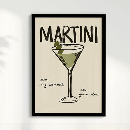 Quadro Martini por Bruna Miyuki