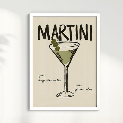 Quadro Martini por Bruna Miyuki