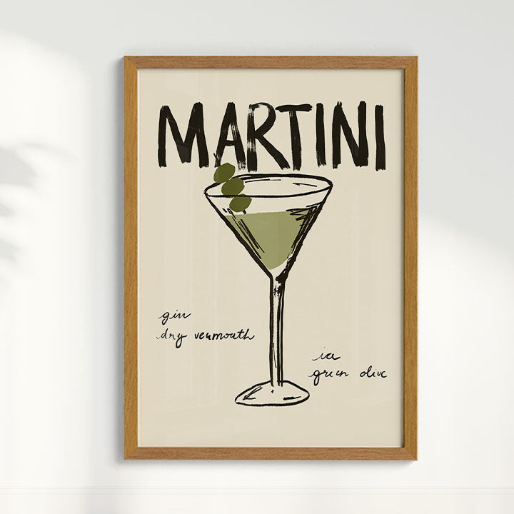 Quadro Martini por Bruna Miyuki