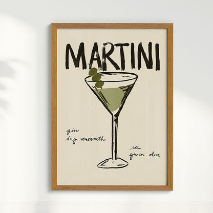Quadro Martini por Bruna Miyuki