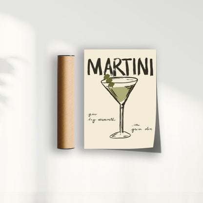 Quadro Martini por Bruna Miyuki