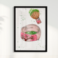 Quadro Matcha por Rayana Karoline
