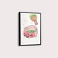 Quadro Matcha por Rayana Karoline
