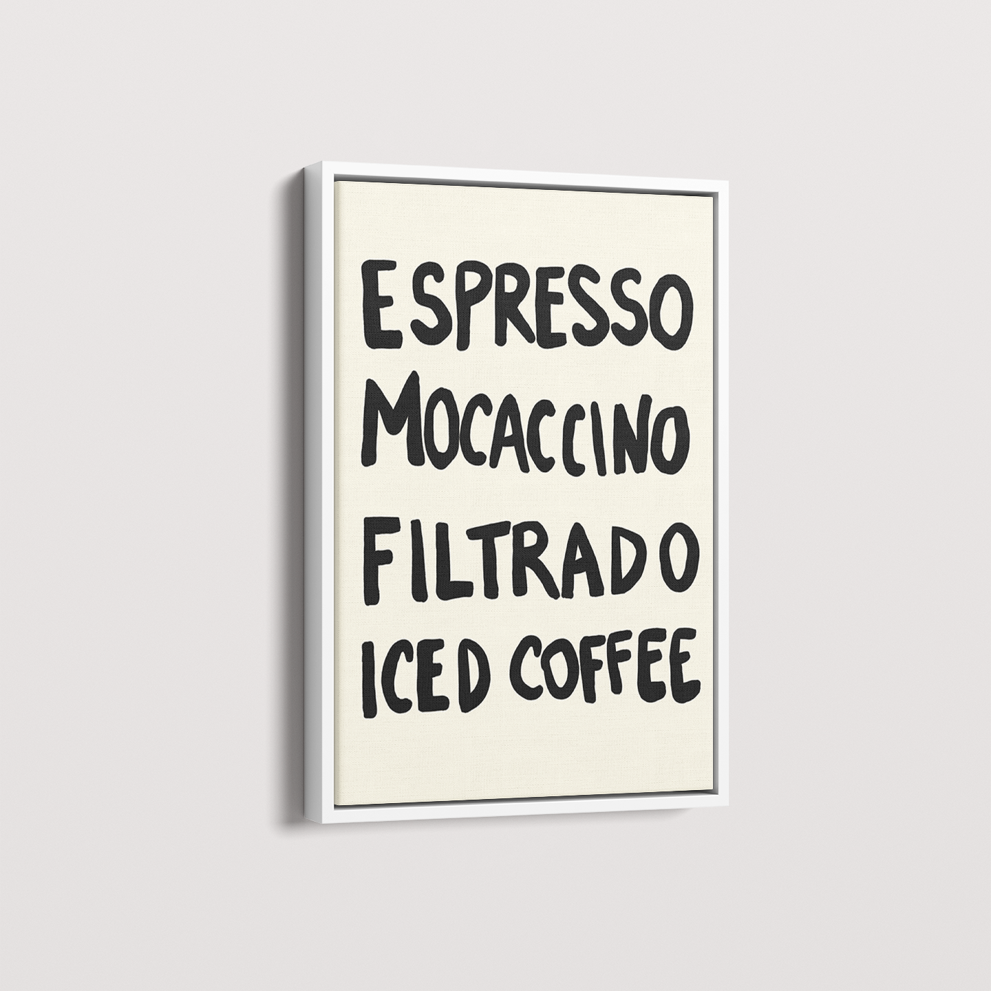 Quadro Menu do dia por Bruna Miyuki