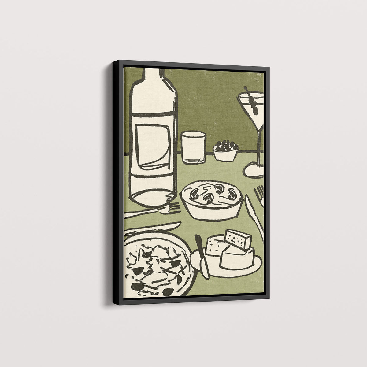 Quadro Mesa Posta por Bruna Miyuki