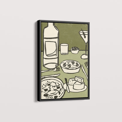 Quadro Mesa Posta por Bruna Miyuki