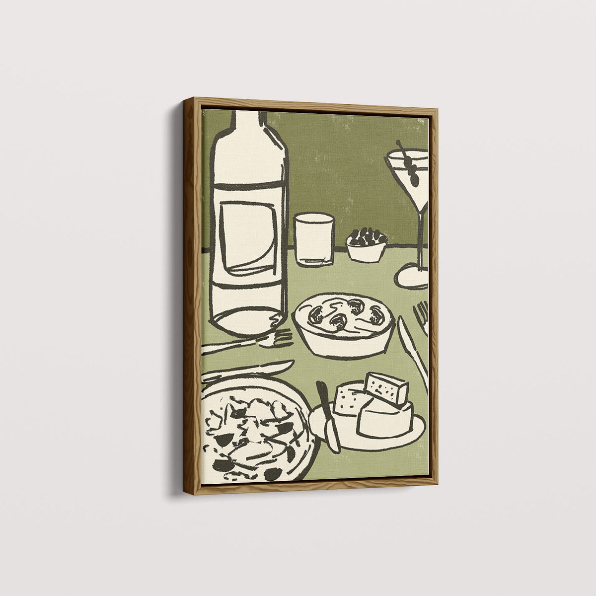 Quadro Mesa Posta por Bruna Miyuki