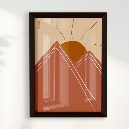 Quadro Mountain 2 por Intui.Art