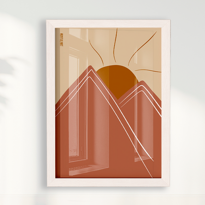 Quadro Mountain 2 por Intui.Art