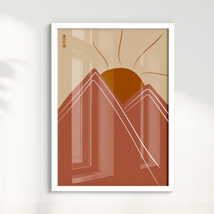 Quadro Mountain 2 por Intui.Art