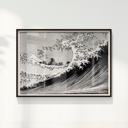 Quadro cem Vistas do Monte Fuji por Katsushika Hokusai