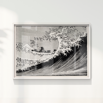 Quadro cem Vistas do Monte Fuji por Katsushika Hokusai