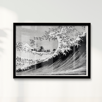 Quadro cem Vistas do Monte Fuji por Katsushika Hokusai