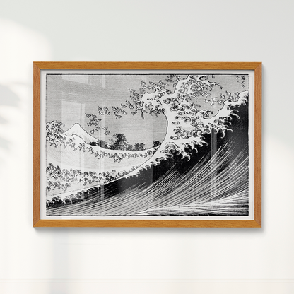 Quadro cem Vistas do Monte Fuji por Katsushika Hokusai