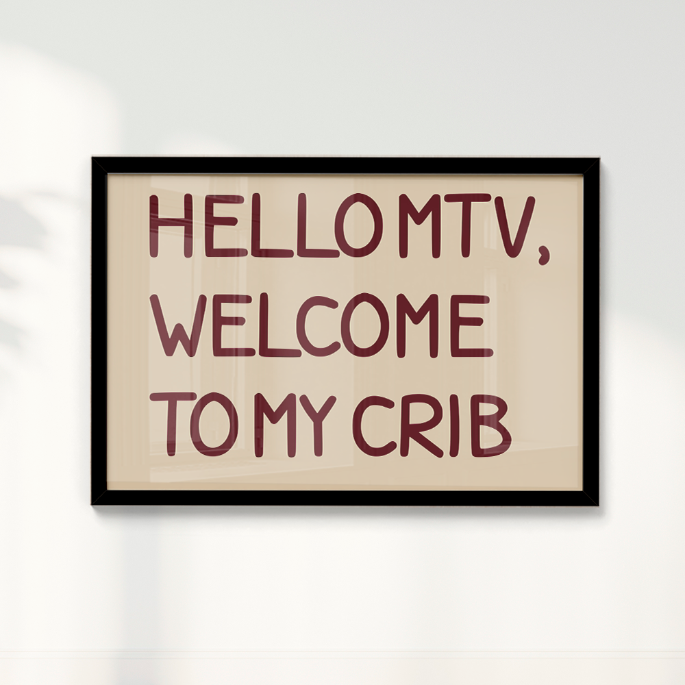 Welcome to my Crib
