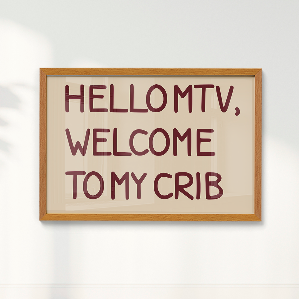 Welcome to my Crib