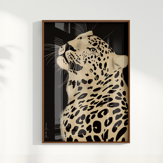 Quadro Onça pintada II por Intui.Art