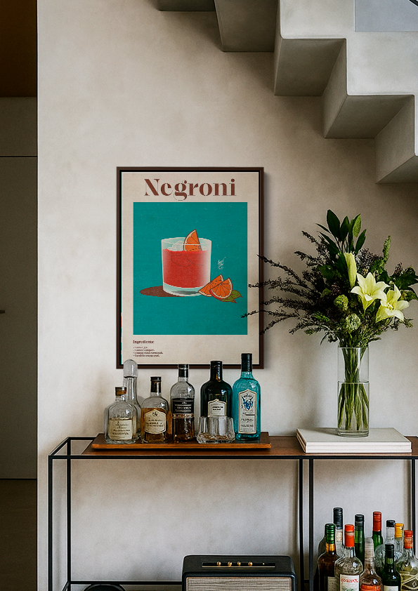 Quadro Negroni por Thiago Villas Boas