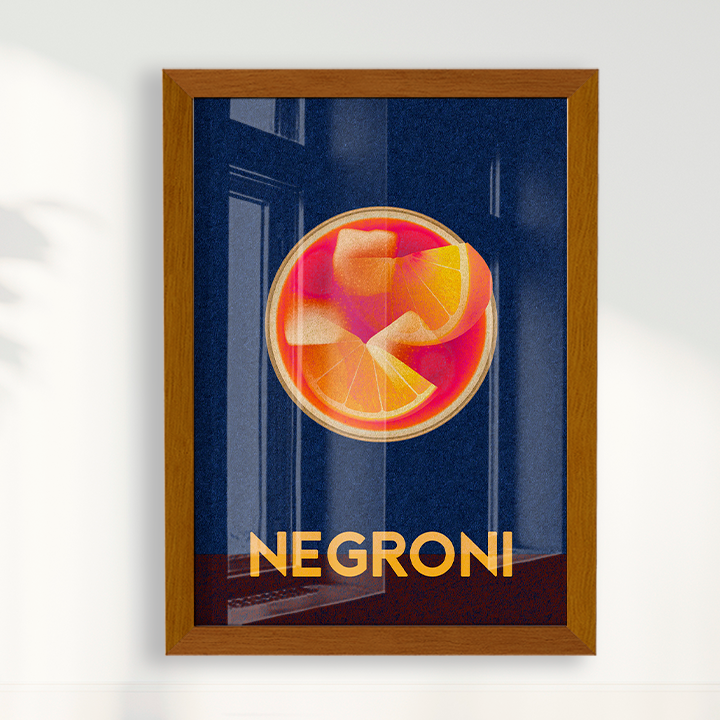 Quadro Negroni Pixel