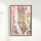 Mapa vintage Nova York