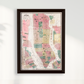 Mapa vintage Nova York