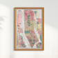 Mapa vintage Nova York