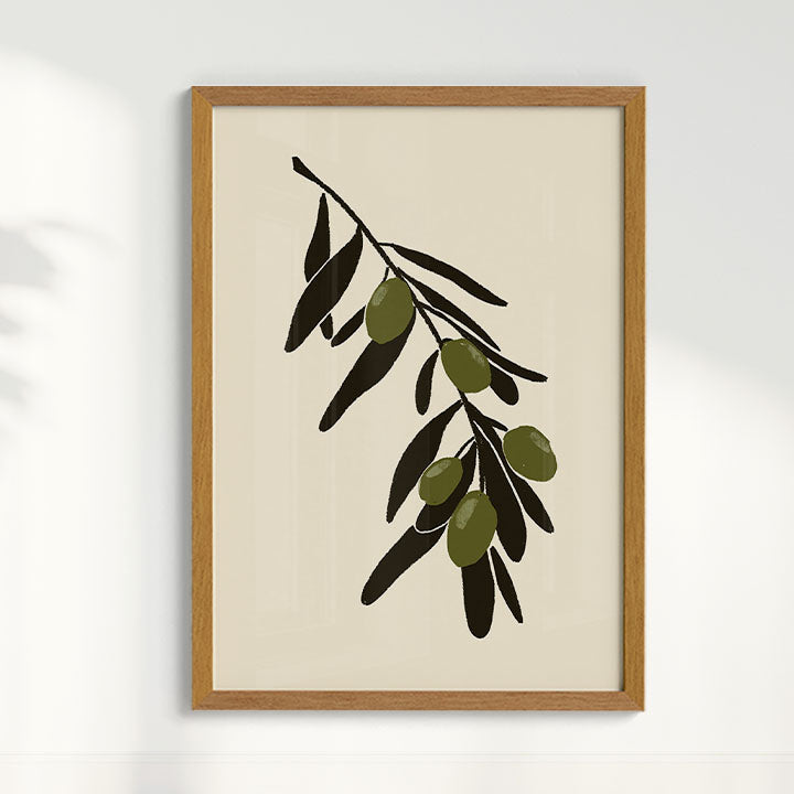Quadro Oliveira por Bruna Miyuki