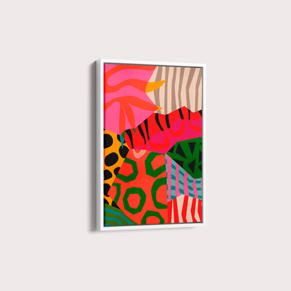Quadro Patchwork Abstrato por Mário Soares