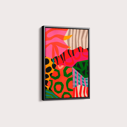 Quadro Patchwork Abstrato por Mário Soares