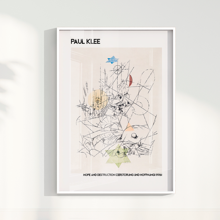Paul Klee Hope and Destruction (Zerstörung und Hoffnung)