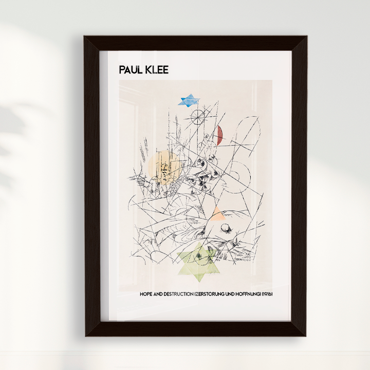 Paul Klee Hope and Destruction (Zerstörung und Hoffnung)