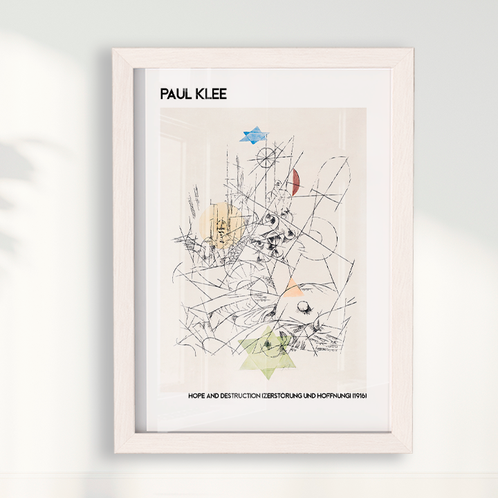 Paul Klee Hope and Destruction (Zerstörung und Hoffnung)