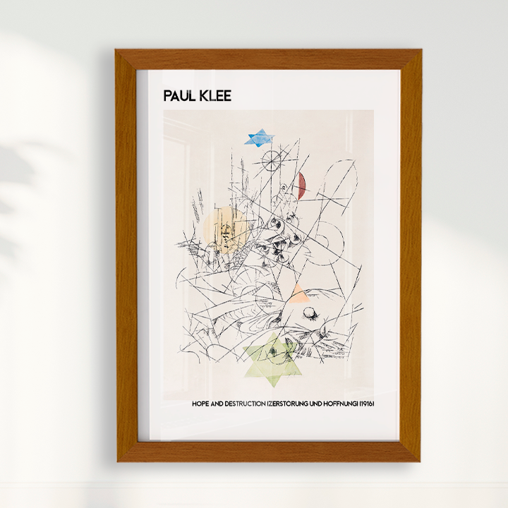 Paul Klee Hope and Destruction (Zerstörung und Hoffnung)