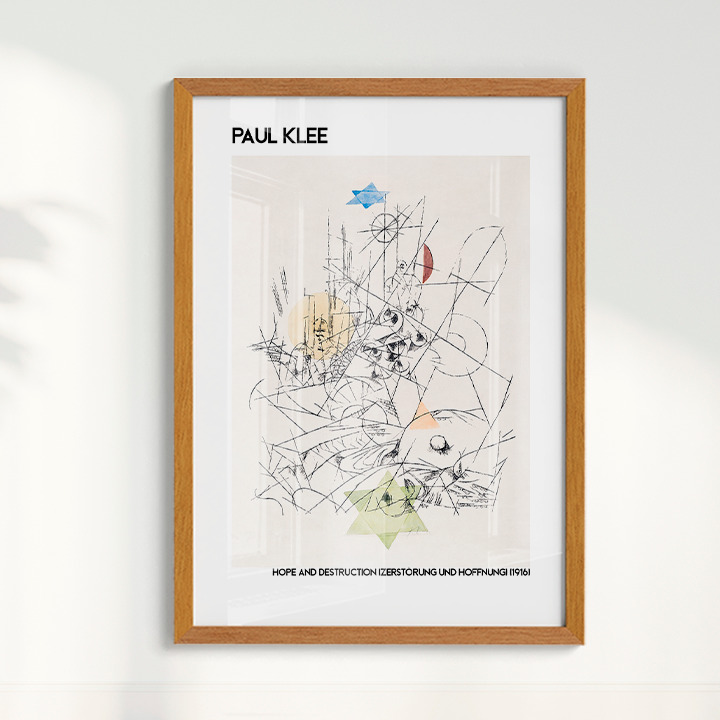 Paul Klee Hope and Destruction (Zerstörung und Hoffnung)